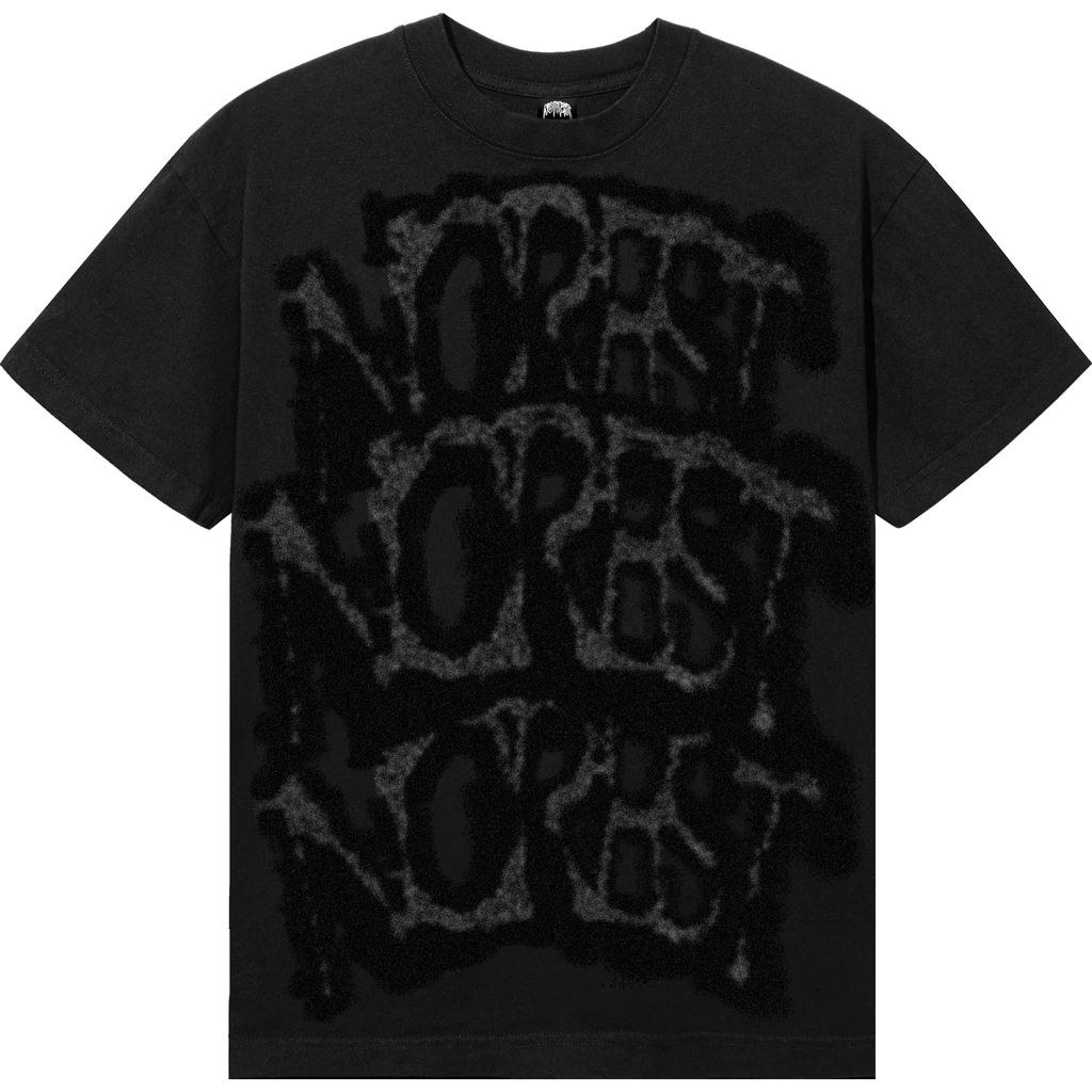 3X DARK OIL PAINT SHIRT(WHITE)