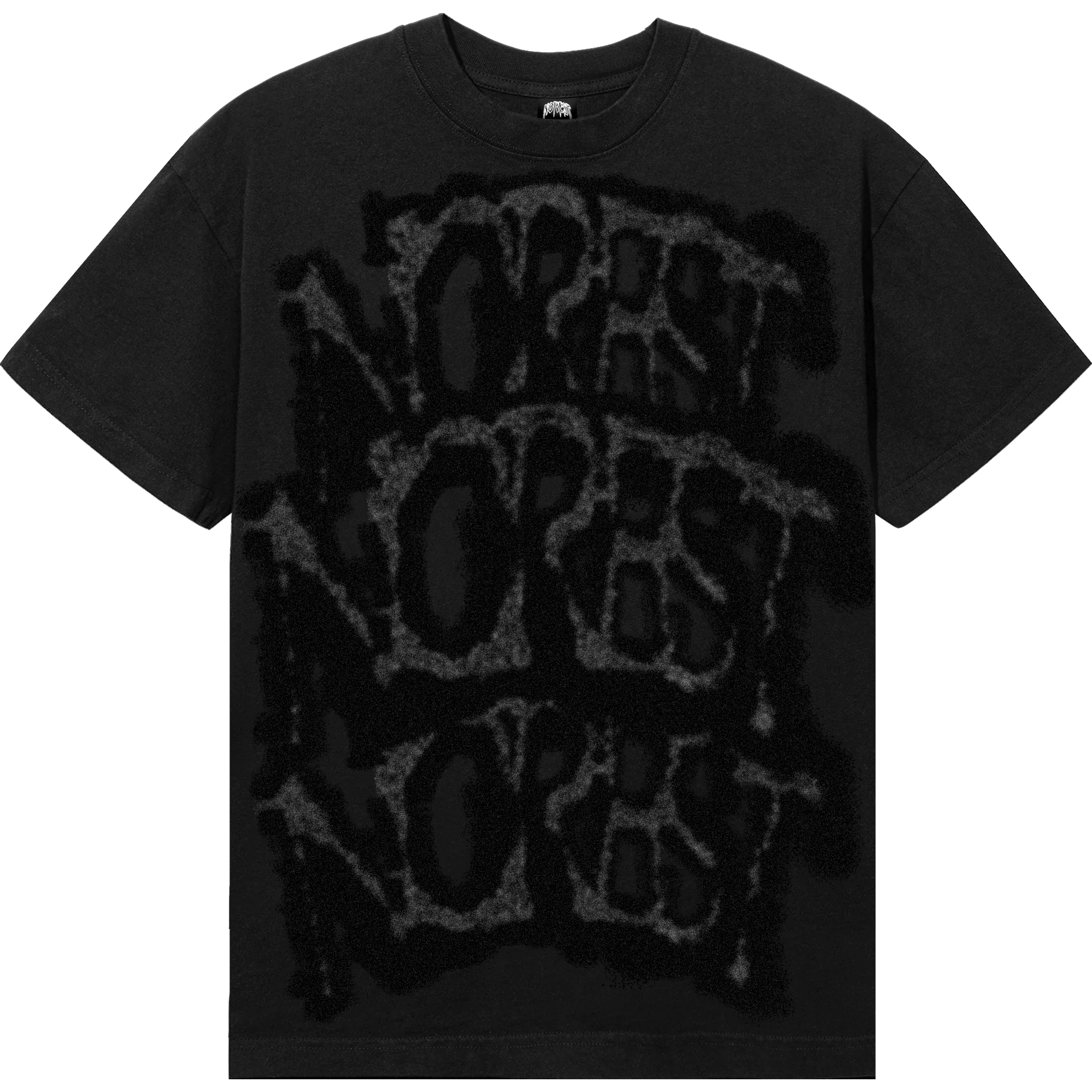 3X DARK OIL PAINT SHIRT(WHITE)